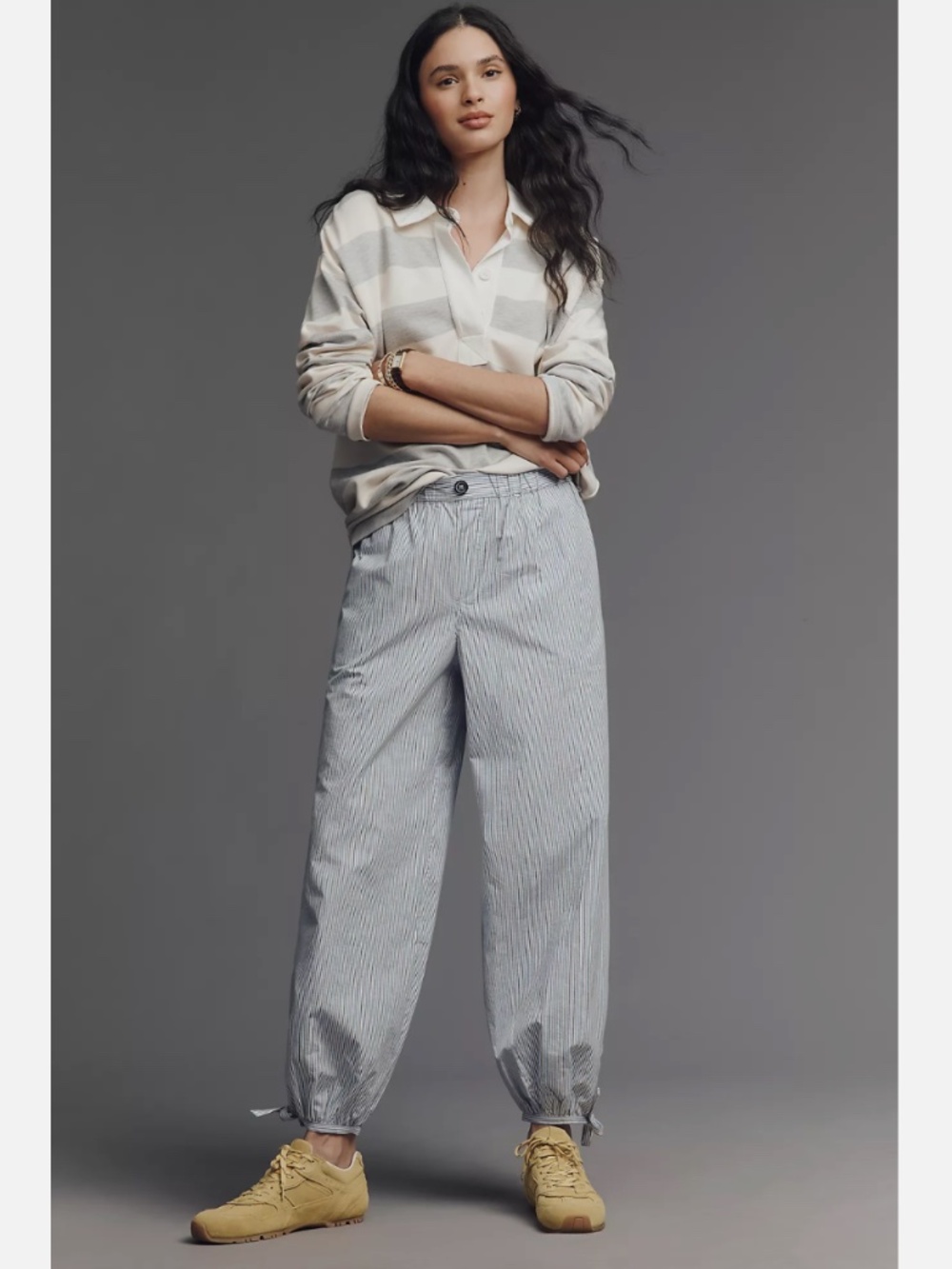 NWT ANTHROPOLOGIE MAEVE COTTON BALLOON PANTS